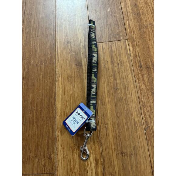 Top Paw 4’ Nylon Camo Leash- NEW - Picture 1 of 3